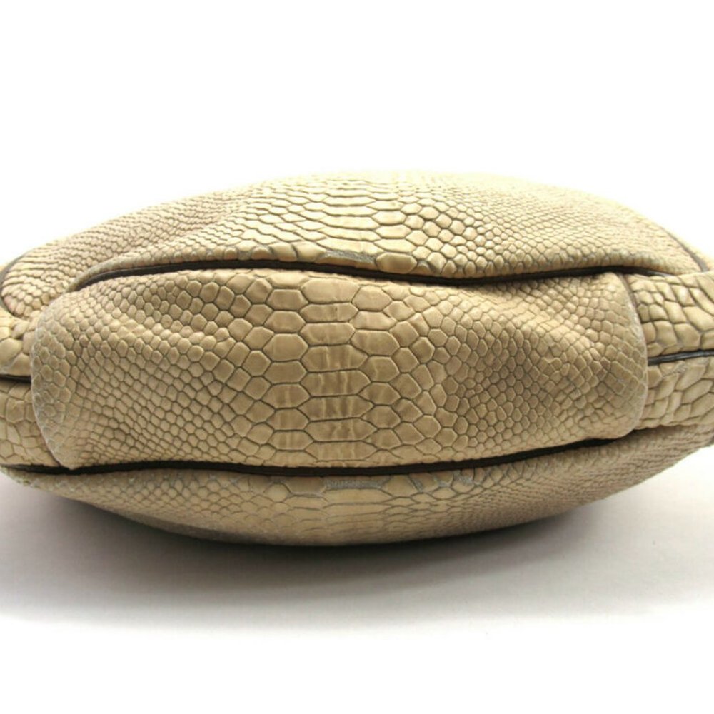 Authentic Givenchy Handbags Python Embossed Beige… - image 5